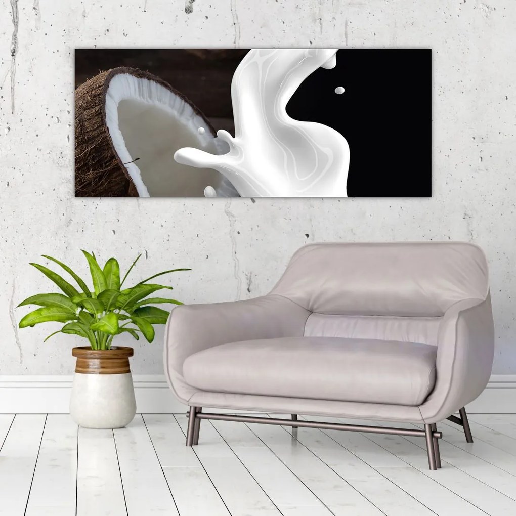 Tablou - laptele de cocos (120x50 cm)