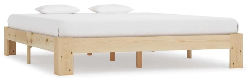 283285 vidaXL Cadru de pat, 180 x 200 cm, lemn masiv de pin