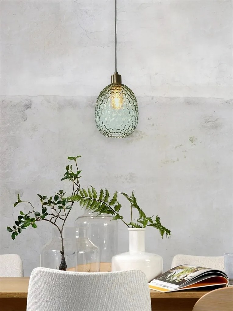 Pendul design decorativ Venice oval, green