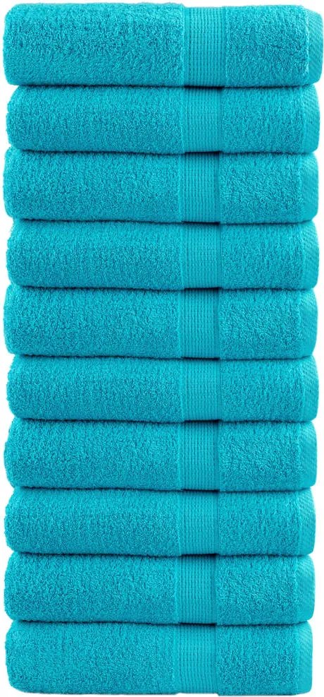 vidaXL Prosoape de baie premium, SOLUND 10 buc 100x150 cm 600 gsm