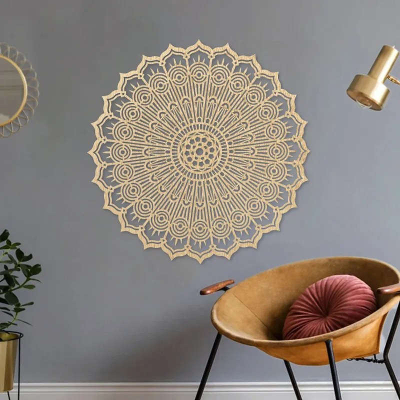 SENTOP | Mandala vindecătoare pe perete - Decorațiune elegantă pentru interiorul tău | LEER