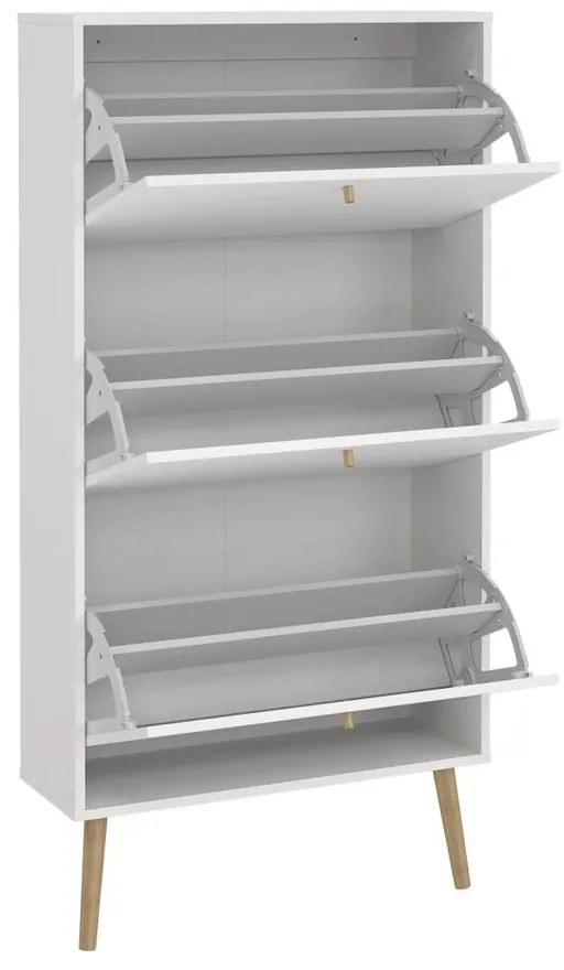 Suport pentru pantofi Boaz, alb