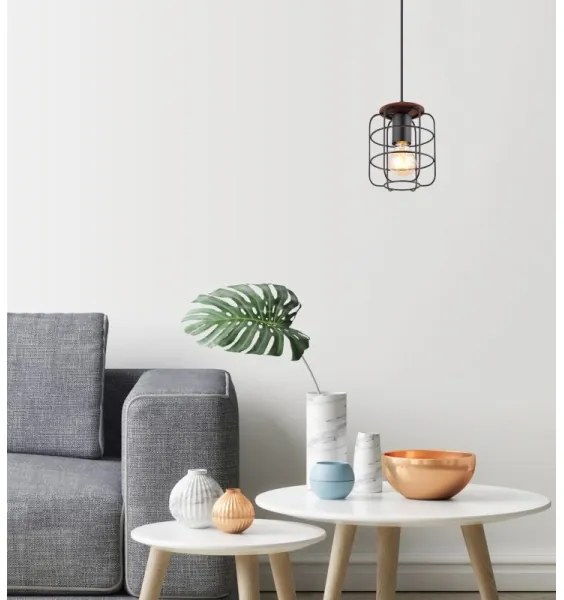 Lustră pe cablu WILLA 1xE27/40W/230V Globo 54037H