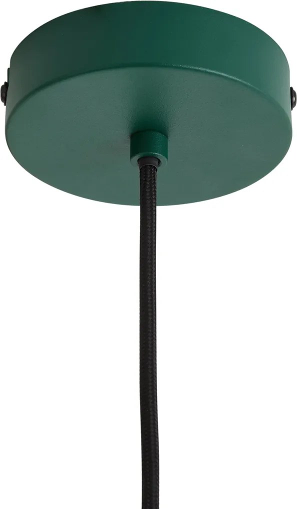 Pendul retro verde cu sticlă verde - Giselle