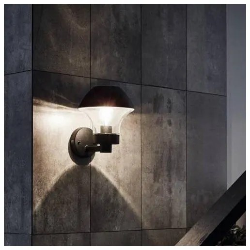 Eglo 33567 - Aplica LED de exterior reglabilă VERLUCCA-C, 1xE27/9W/230V, IP44