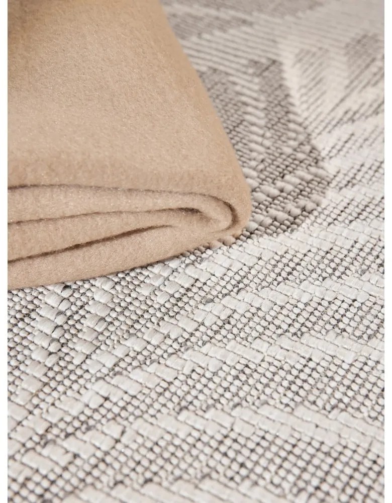 Covor pentru exterior și interior gri/fildeș 160x230 cm Duet Liora – NORTHRUGS