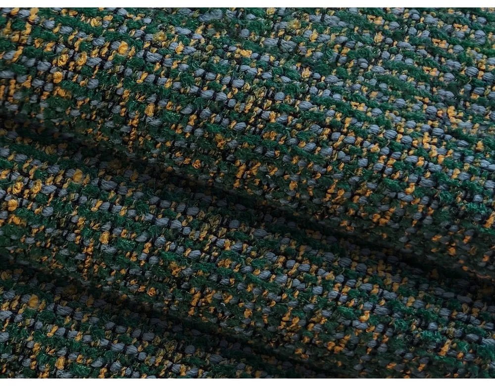 Șezlong modular verde închis (cu colț pe partea dreaptă) Ailani – Makamii