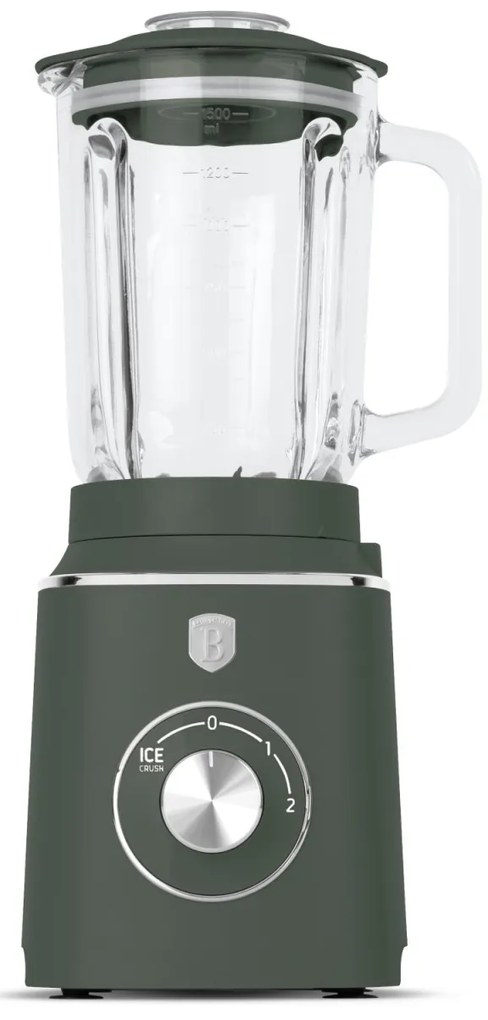 Blender cu bol sticla Green Matt Berlinger Haus BH 9707