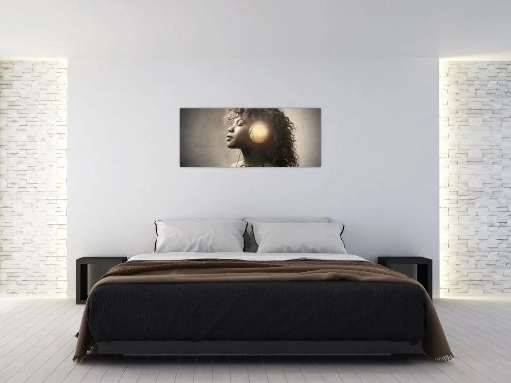 Tablou - Puterea muzicii (120x50 cm)