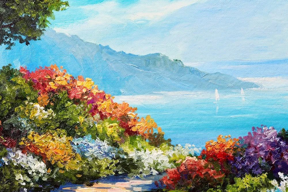 Tablou vedere la mare