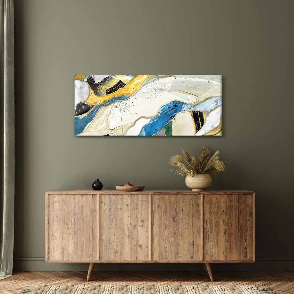 Tablou - Marmură colorată (120x50 cm)