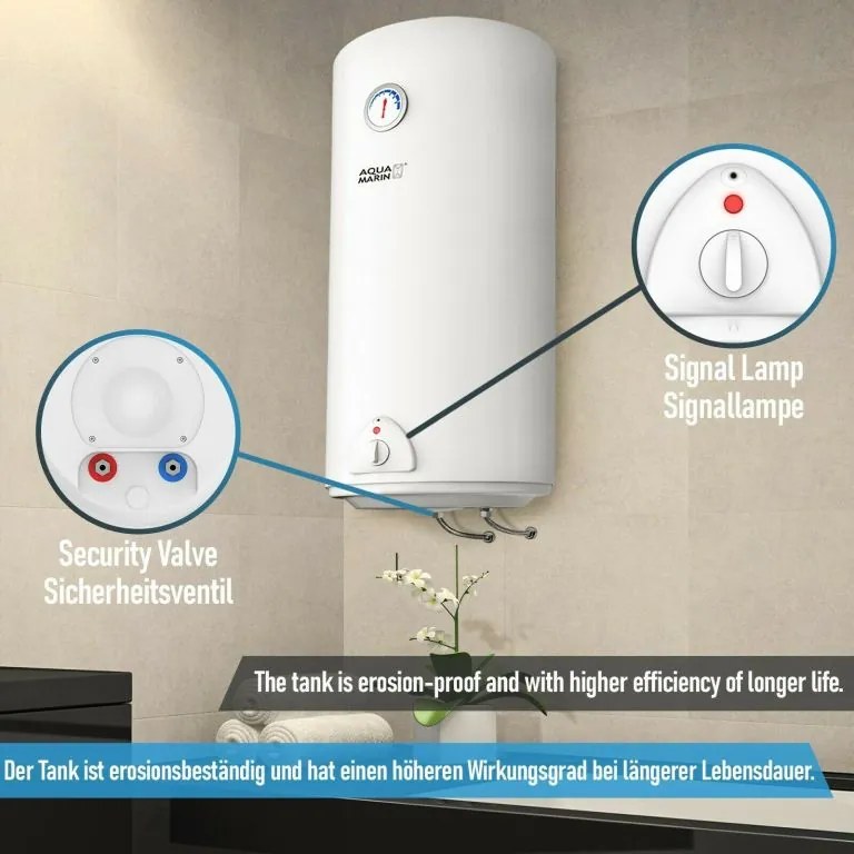 Aquamarin® Încălzitor electric de apă, 100l, 1,5 kW