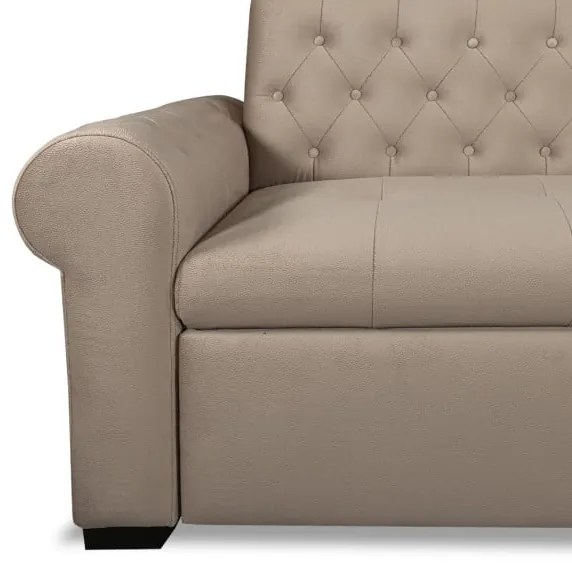 Coltar Extensibil Dreapta Andreas, 5 Locuri, Crem, 299 Cm