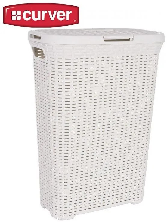 Coș pentru rufe STYLE RATTAN 40 l crem CURVER