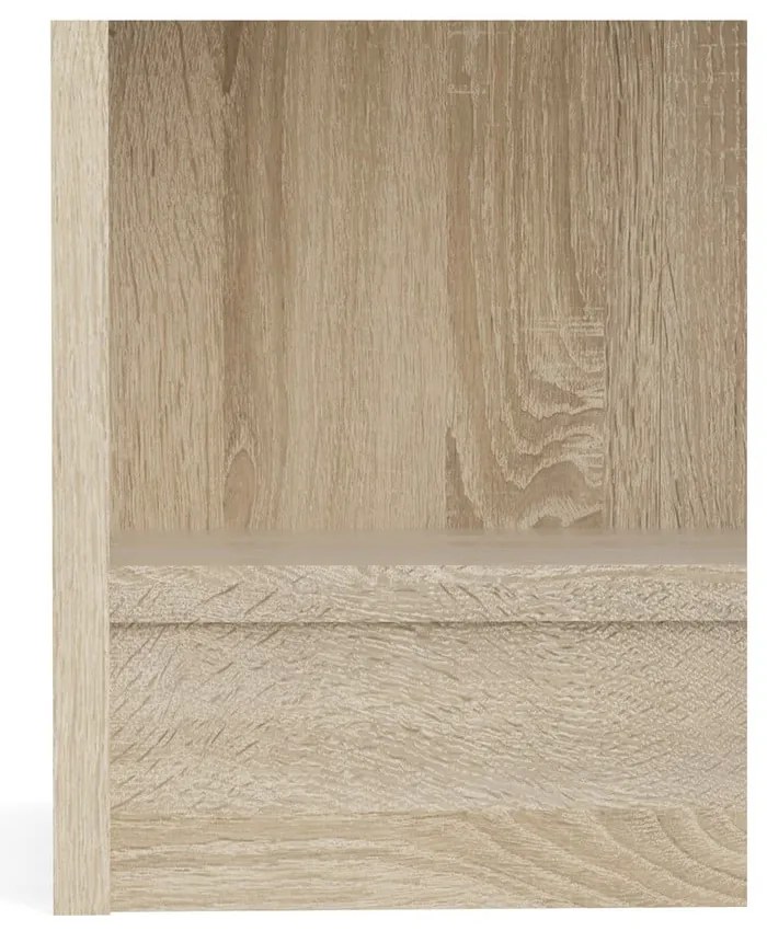 Bibliotecă Tvilum Basic, 79x107 cm, alb