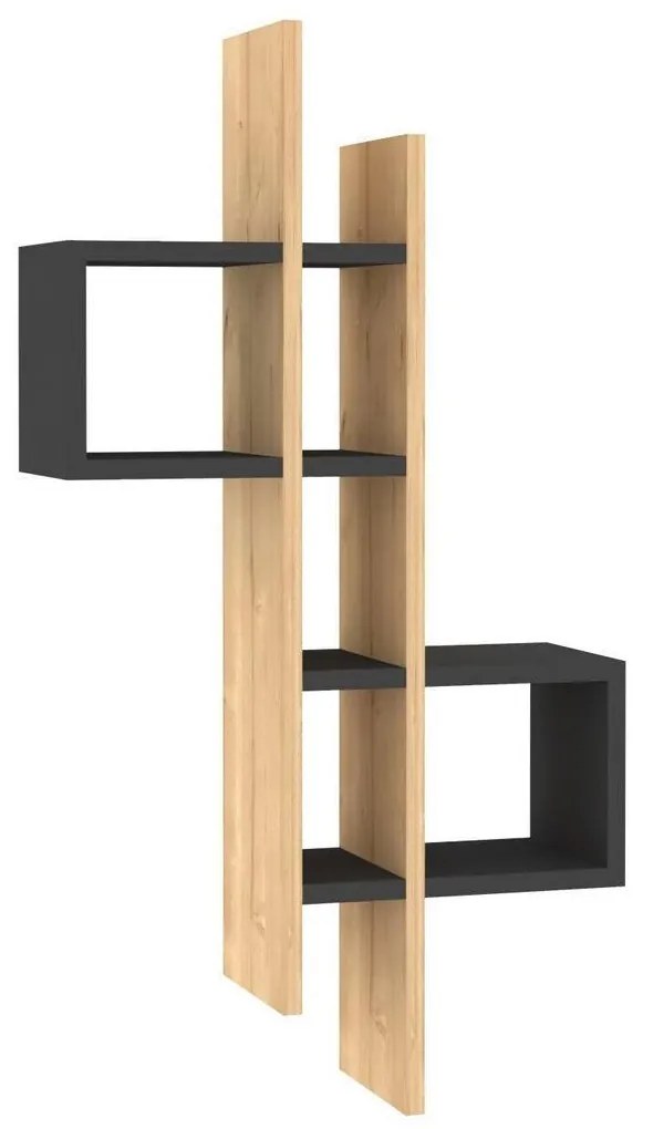 Raft de perete Emag 8 Rafturi, 54 x 108 x 20 cm