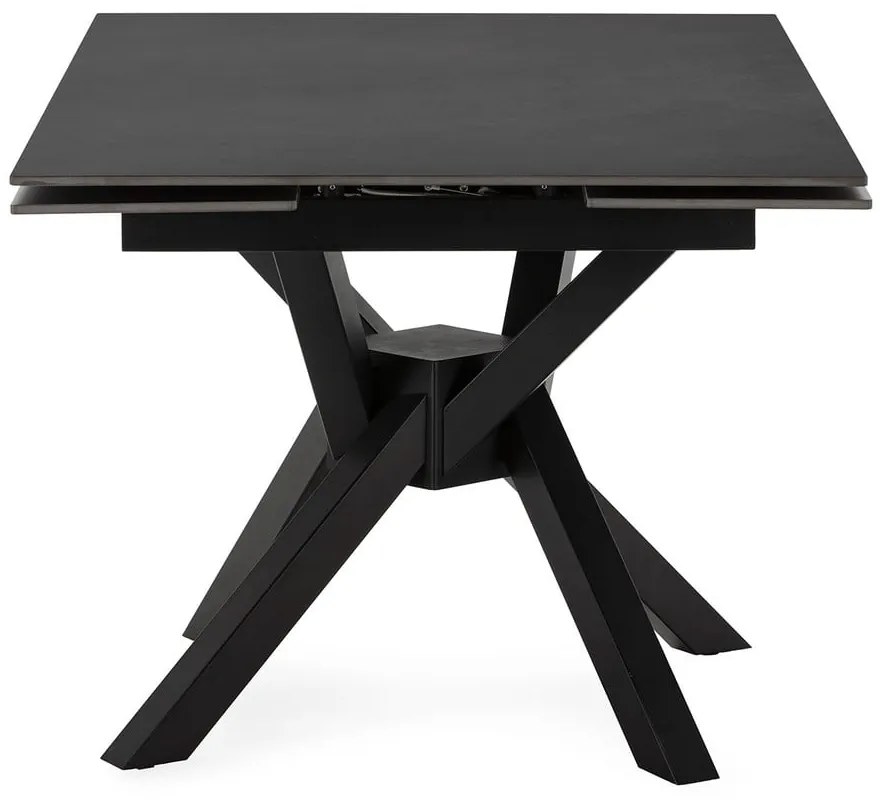 Masă de dining extensibilă cu blat din piatră cu blat suplimentar 90x150 cm Arlene – Marckeric