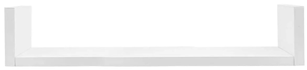 Raft perete U 80x18x11 cm PAL Alb