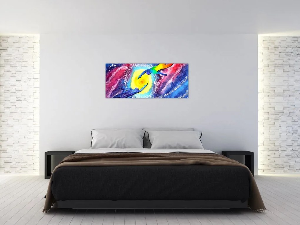 Tablou - Atingere (120x50 cm)