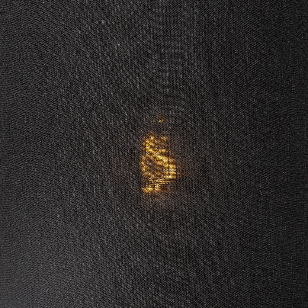 Lampă pendant de design neagră - Rich