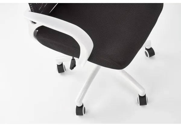 Scaun de birou MIRI, negru/alb