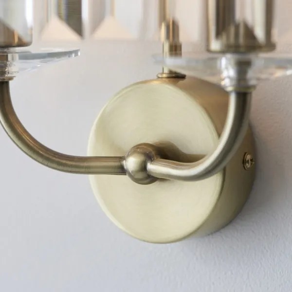 Aplică Endon 106450 CHESTERFIELD 2xE14/6W/230V alamă