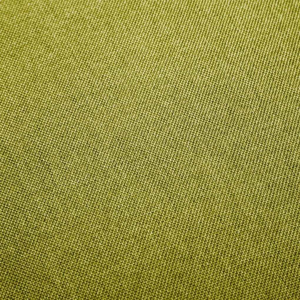 330421 vidaXL Scaun balansoar, verde, material textil