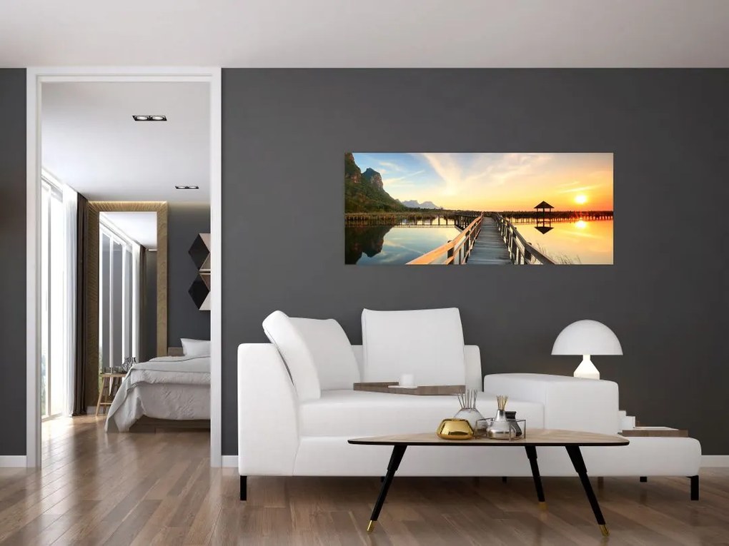 Tablou cu pod (120x50 cm)