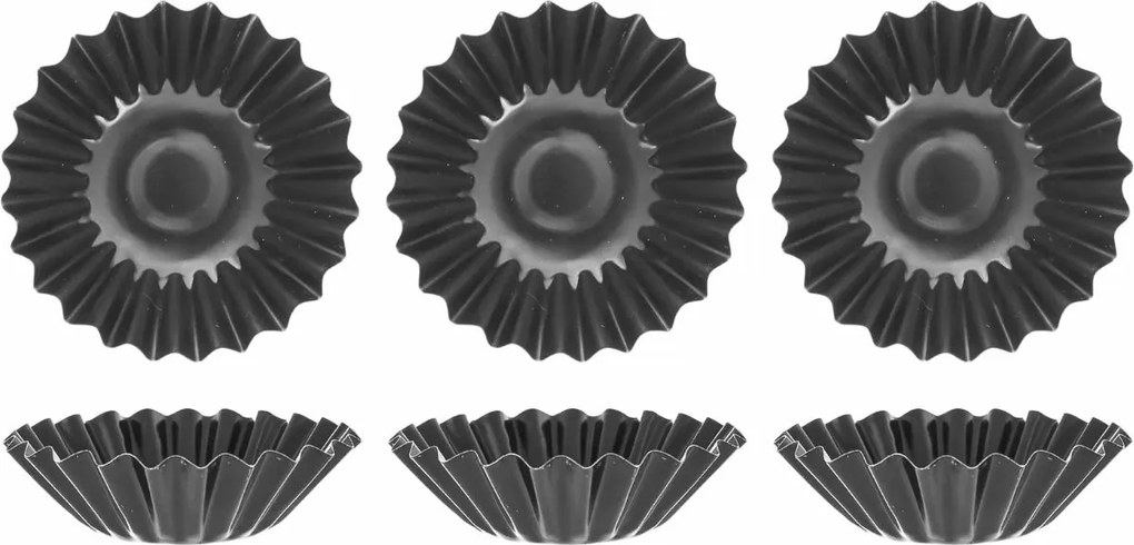Formă coșuleț Orion TORTELETTES 7 cm,  6 buc., diam. 7 cm