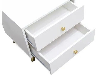 Noptieră Astradon (Alb + auriu) . 1104500