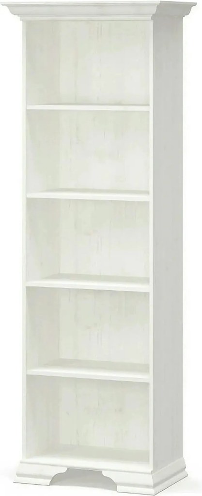 Biblioteca pentru living IRYS, pin alb anderson, PAL laminat, 70x43x19