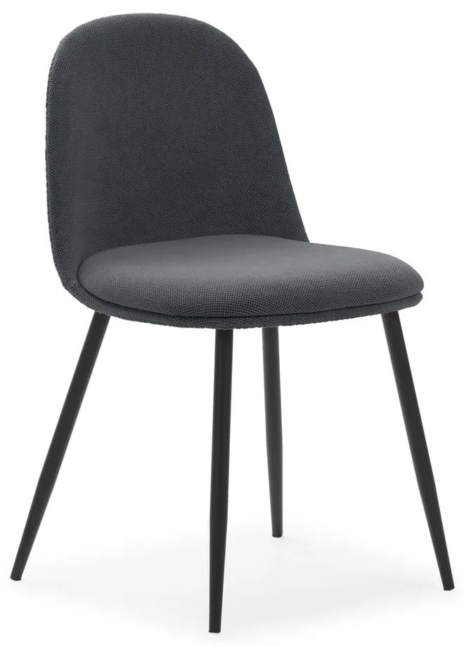 Scaune de dining gri-închis 4 buc. Malila – Marckeric
