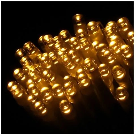Instalație de Crăciun cu baterii 5,5m 50 LED 8 programe Alb cald