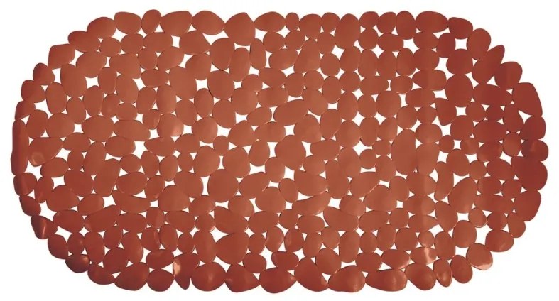 Spirella Suport antiderapant pentru cadă GALETS,teracotă, 99 x 39 cm
