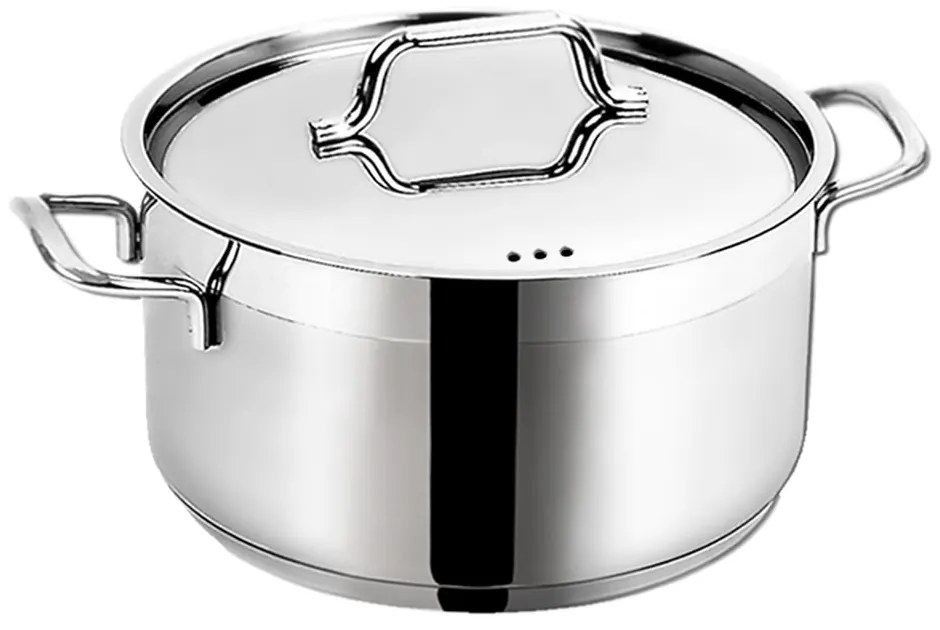 Oală din oțel inoxidabil 9,5 l adecvată pentru plita cu inducție Anett – Orion