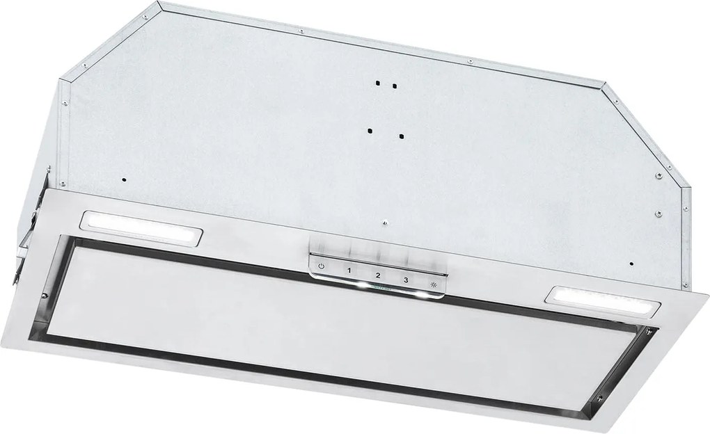 Klarstein Hota de bucătărie încorporată Camila 70 cm 397 m³/h LED touch din oțel inoxidabil