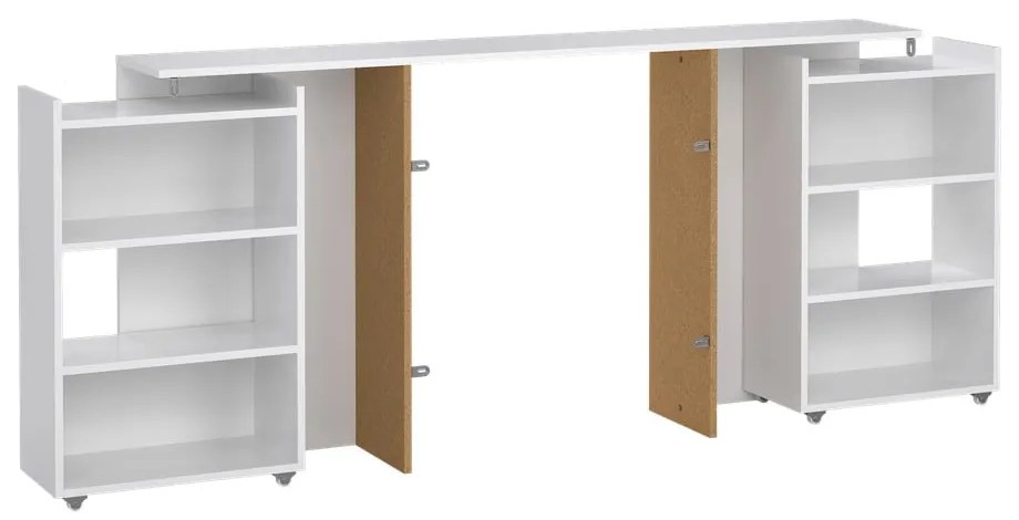 Tăblie de pat albă 165x80 cm Naia – Tvilum