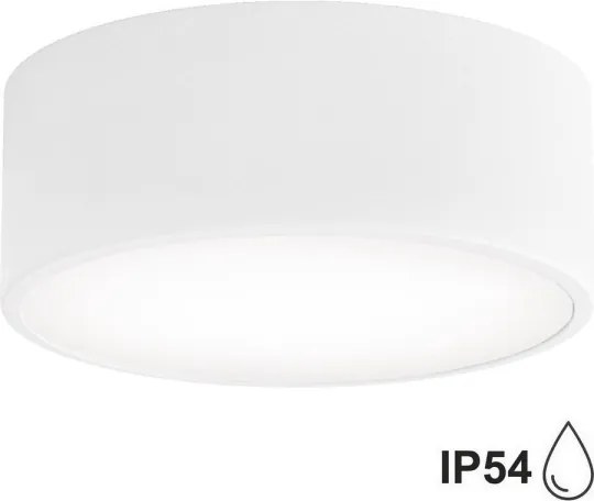 Brilagi CLARE – corp de iluminat LED RGBW dimabil pentru baie, montaj pe tavan, 1xE27/9W/230V, IP54, Wi‑Fi, alb