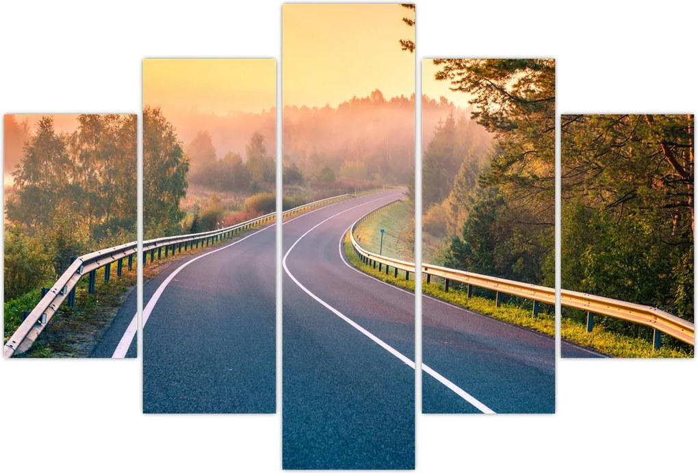 Tablou - Călătoria la răsăritul soarelui (150x105 cm)