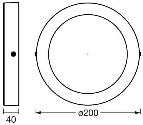 Plafonieră LED dimabilă ORBIS LED/12W/230V 3000-6500K Wi-Fi Ledvance