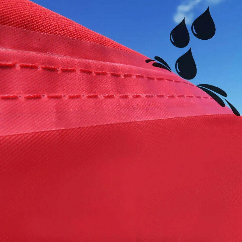 Stand de vânzare pliabil din aluminiu fără pereți | BRIMO Exclusive Alu 2x2 m - fără pereți - Verde