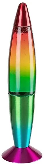 Lampă LED cu lavă Rabalux 76008 GLITTER RAINBOW 2 LED/25W/230V