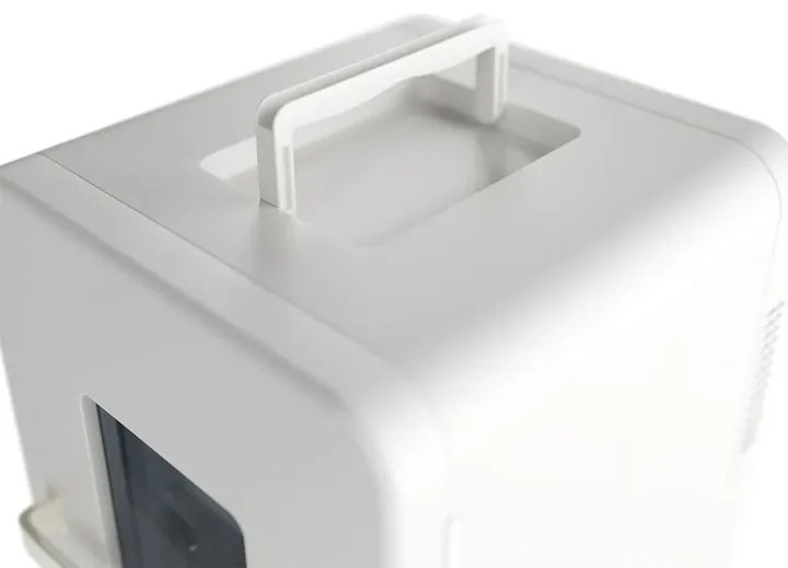 Mini frigider 2in1 15 litri cu functie de racire si incalzire, alb