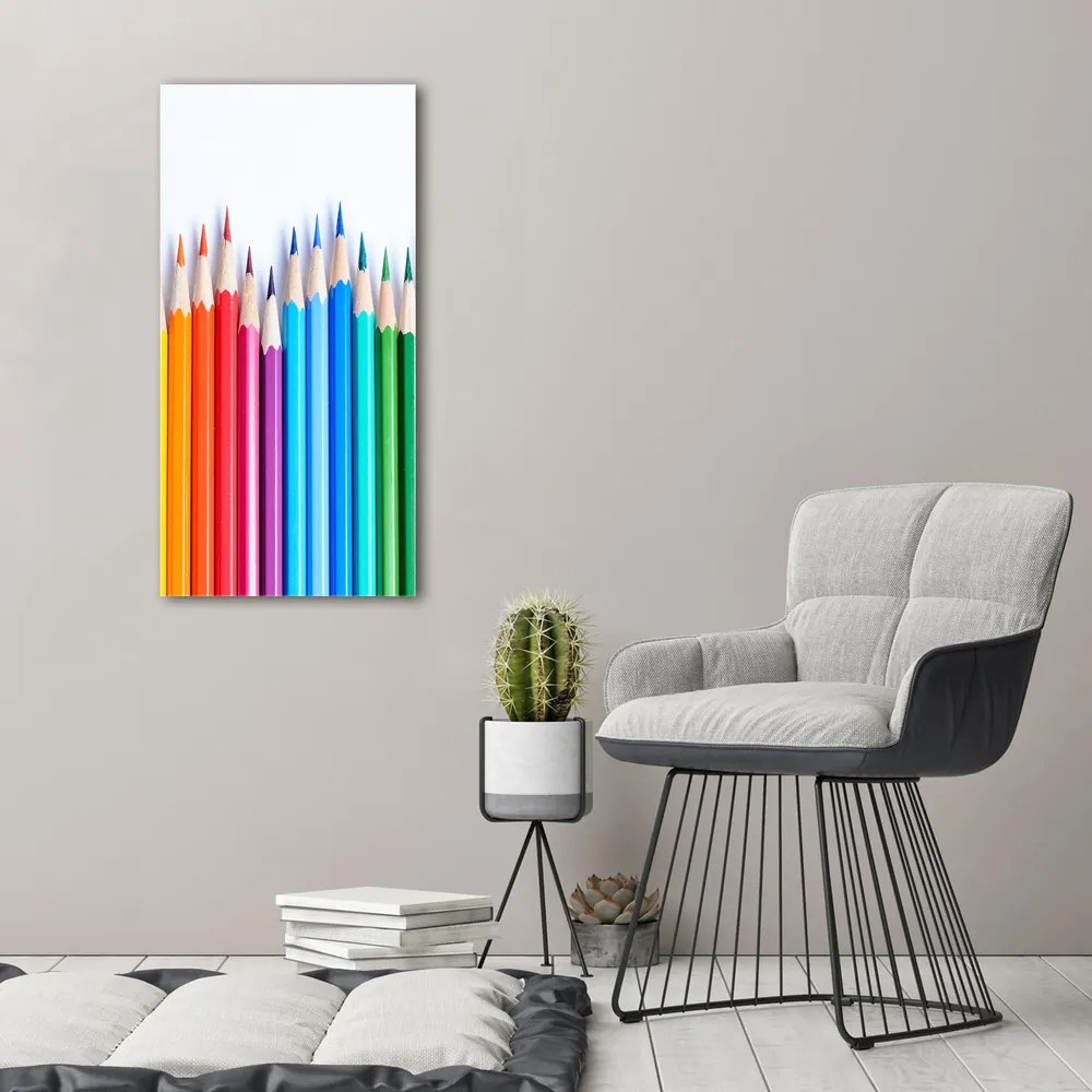 Imprimare tablou canvas Creioane colorate