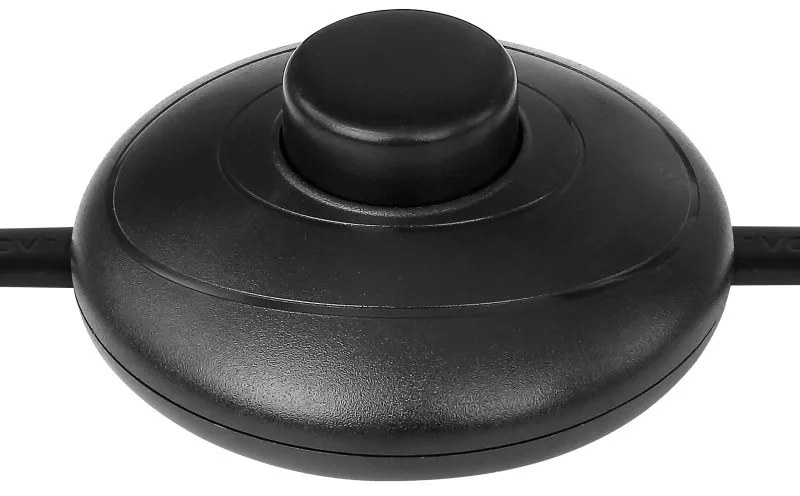 Lampadar, lampa de podea design modern Isabella negru mat
