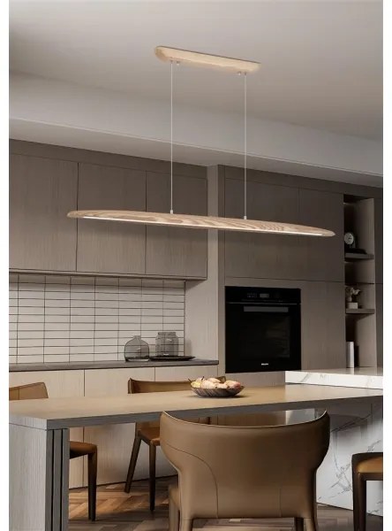 Searchlight 31501NA - Lustră suspendată pe cablu KENZIE, LED dimmabilă/29W/230V 2700/3000/4000K