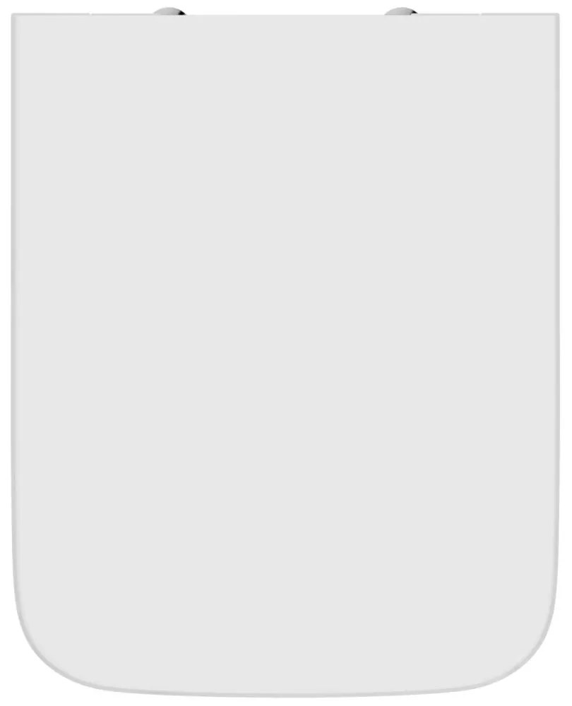 Capac WC, softclose, alb