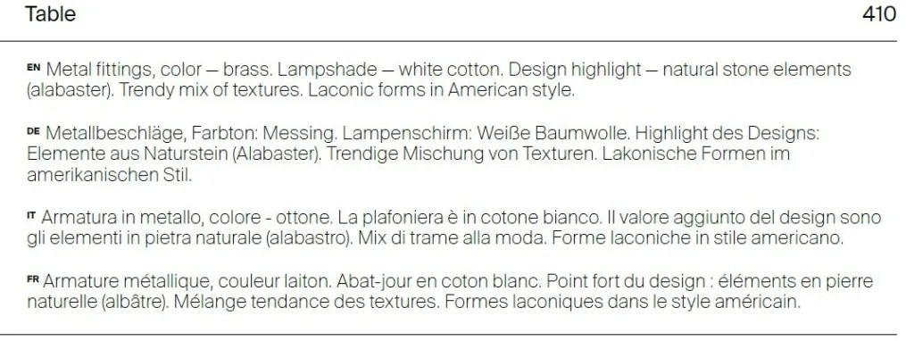Veioza, lampa de masa design modern Bianco alama, alb