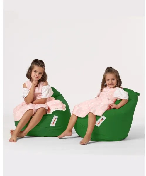 Fotoliu puf 60x60 cm verde