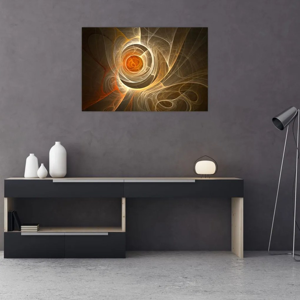 Tablou cu abstracție (90x60 cm)